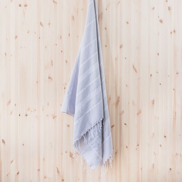 Hamam towel Ranta, Light grey