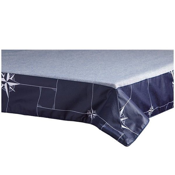 Northwind blue tablecloth waterproof 155x130