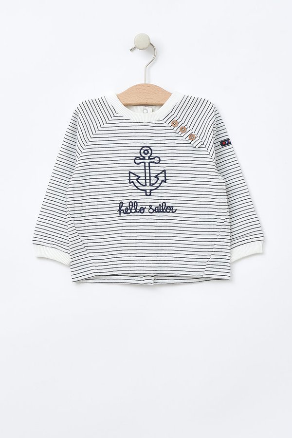 Shirt "hello sailor" for babies