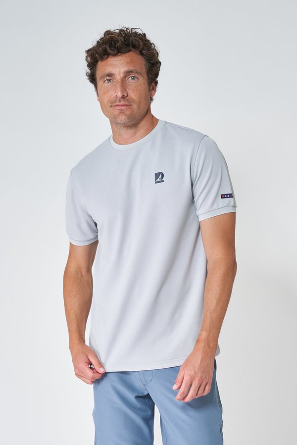 Men's technical dress shirt for boating